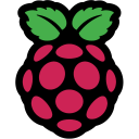 Logo von Raspberry Pi